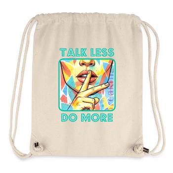 Less & More - Stanley/Stella Recycled Gym Bag - natural - Front