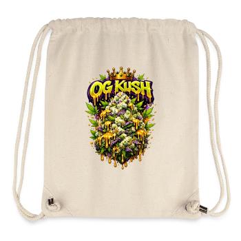 OG Kush Graffiti Bud Art Print  - Stanley/Stella Recycled Gym Bag - natural - Front