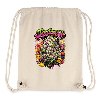 Eifersucht-Graffiti-Kunstdruck - Stanley/Stella recycelter Gym Bag - Naturweiß - Vorne