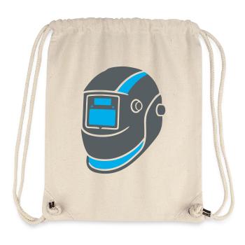 Welding Helmet Mask Metal Construction - Stanley/Stella Recycled Gym Bag - natural - Front