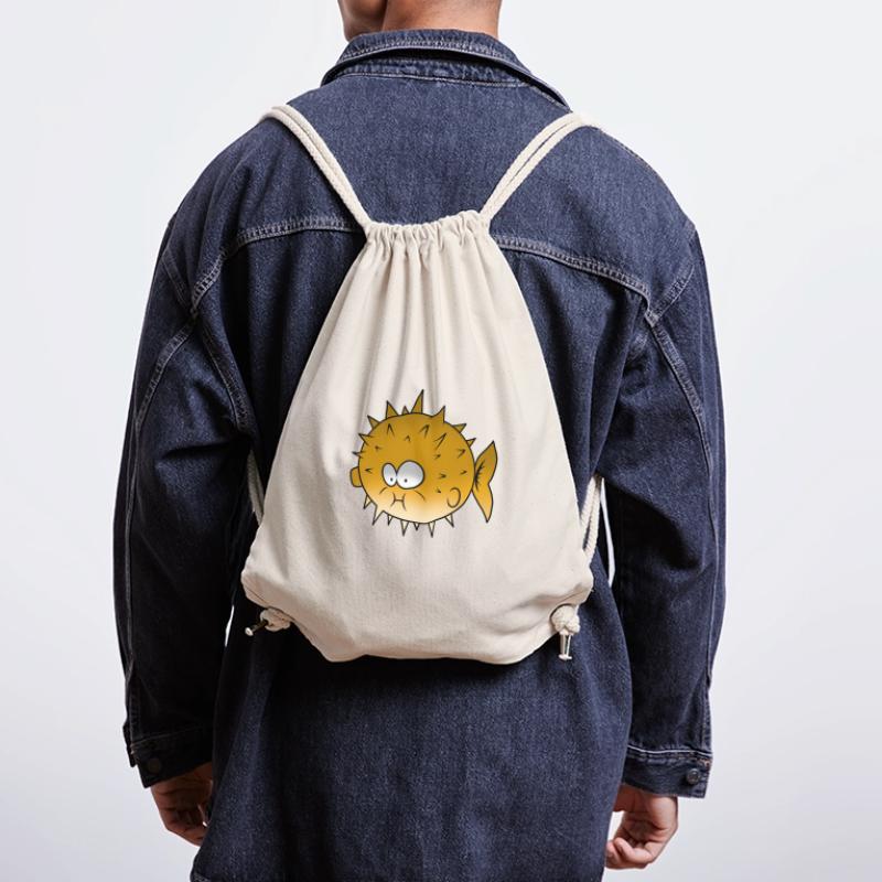 puffer fish Stanley/Stella Recycled Gym Bag