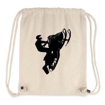 Snowmobile cleasanna tiománaí - Stanley/Stella Recycled Gym Bag - natural - Front