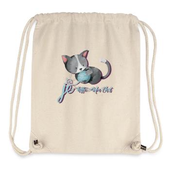 FRIEND CHAT - Stanley/Stella Recycled Gym Bag - natural - Front