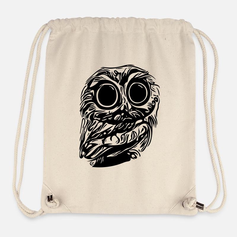owl - Stanley/Stella Recycled Gym Bag - natural