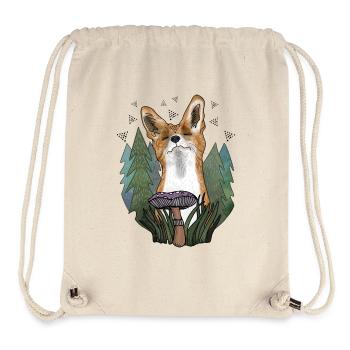 Glücklicher Fuchs - Stanley/Stella recycelter Gym Bag - Naturweiß - Vorne
