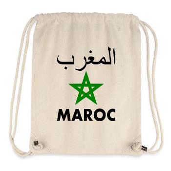 Morocco - Stanley/Stella Recycled Gym Bag - natural - Front