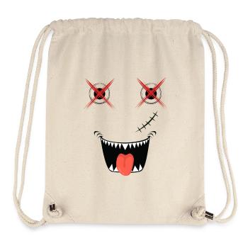 Spooky Halloween Design - Stanley/Stella recycelter Gym Bag - Naturweiß - Vorne