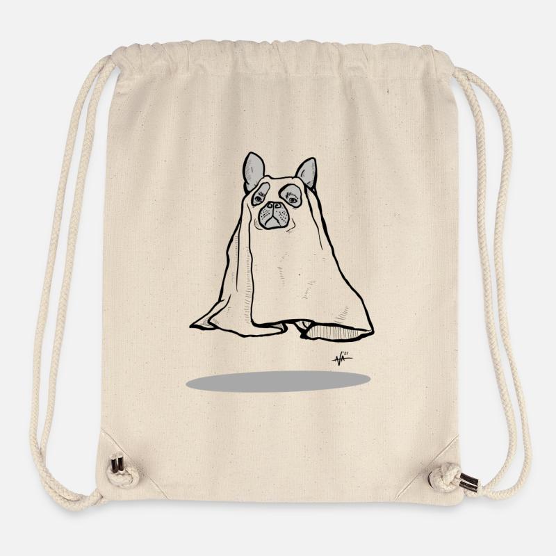 GHOST DOG - Stanley/Stella recycelter Gym Bag - Naturweiß