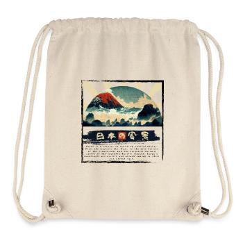 Nihon no Fukei - Landscapes of Japan - Stanley/Stella Recycled Gym Bag - natural - Front