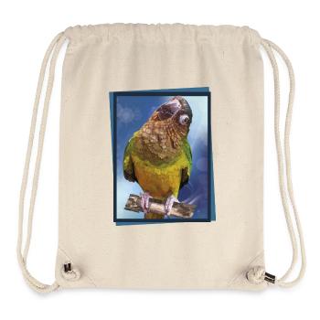 Dirty Face Parrot - Stanley/Stella Recycled Gym Bag - natural - Front