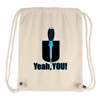 Funny Saying - Screw You - Stanley/Stella Recycled Gym Bag - natural - Front