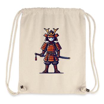 Samurai Comic - Stanley/Stella Recycled Gym Bag - natural - Front
