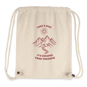 Take a hike - Stanley/Stella recycelter Gym Bag - Naturweiß - Vorne