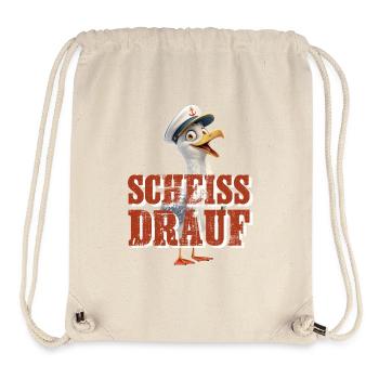 Fuck it, seagull - Stanley/Stella Recycled Gym Bag - natural - Front