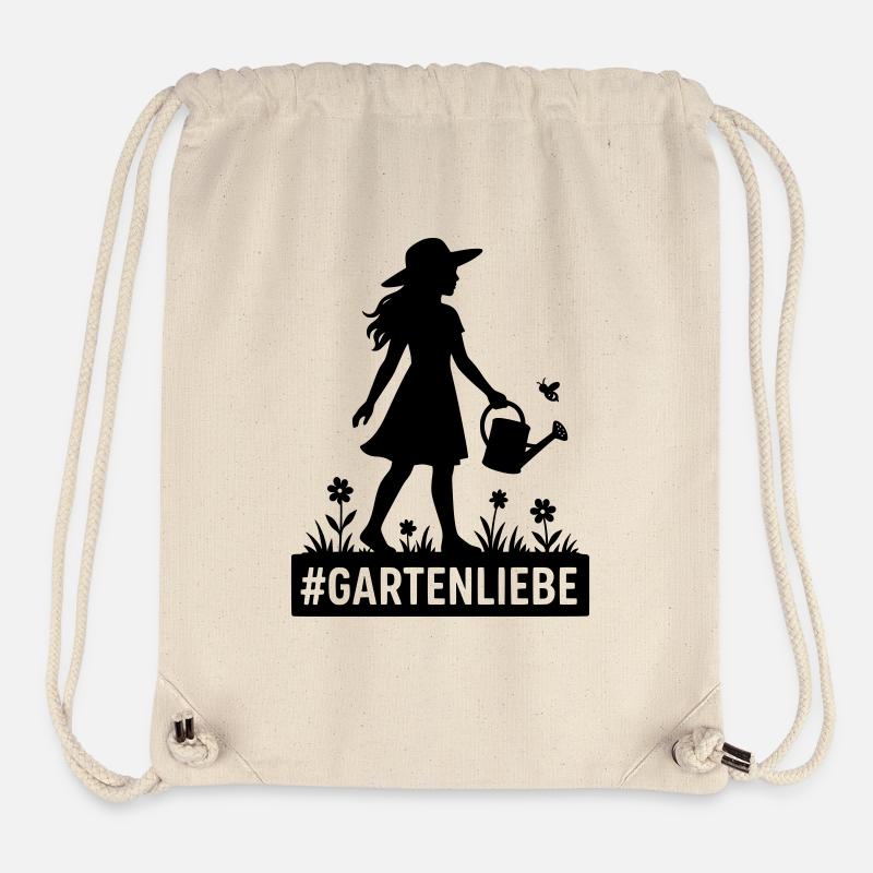 Gartenliebe - Stanley/Stella recycelter Gym Bag - Naturweiß