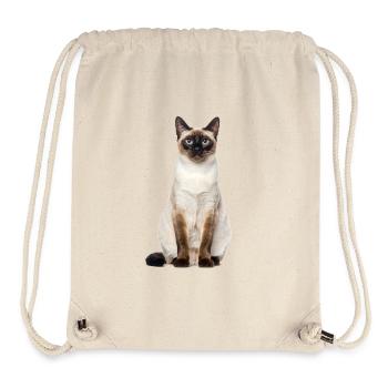 Siam Cat – Good Pet Edition - Stanley/Stella recycelter Gym Bag - Naturweiß - Vorne