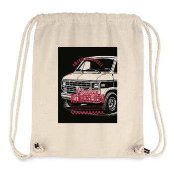 Vintage Rimbiero American Muscle Design - Stanley/Stella recycelter Gym Bag - Naturweiß - Vorne