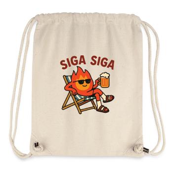 Cypriot Siga Siga Sun - Stanley/Stella Recycled Gym Bag - natural - Front