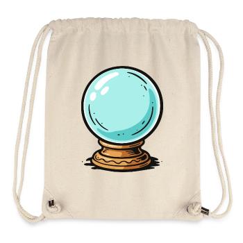 Boule de cristal - Sac à cordon recyclé Stanley/Stella - blanc naturel - Devant