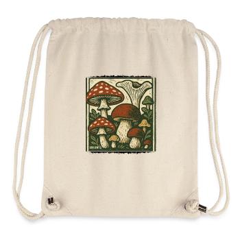 Sauvage - Sac à cordon recyclé Stanley/Stella - blanc naturel - Devant