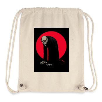 Red Moon Vampire Demon in the Shadow - Stanley/Stella Recycled Gym Bag - natural - Front