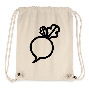 Rübe - Stanley/Stella recycelter Gym Bag - Naturweiß - Vorne