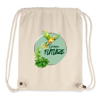 Avenir vert - Sac à cordon recyclé Stanley/Stella - blanc naturel - Devant