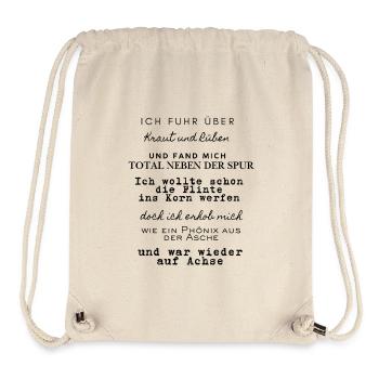 Kraut und Rüben - Stanley/Stella Recycled Gym Bag - natural - Front