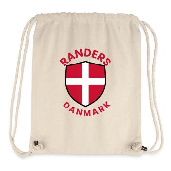 Randers Denmark Shield Flag - Stanley/Stella Recycled Gym Bag - natural - Front