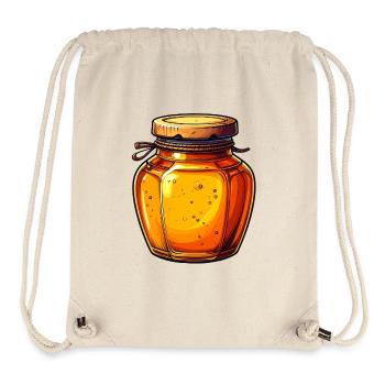Miel - Sac à cordon recyclé Stanley/Stella - blanc naturel - Devant