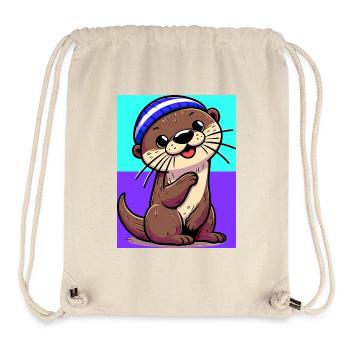 otter - Stanley/Stella Recycled Gym Bag - natural - Front