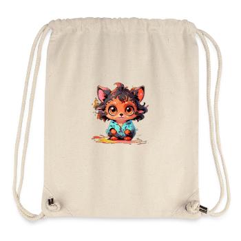 Der kleine Fuchs - Stanley/Stella recycelter Gym Bag - Naturweiß - Vorne