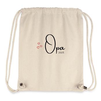 Opa 2025 - Stanley/Stella recycelter Gym Bag - Naturweiß - Vorne