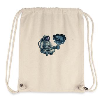 Cosmic Coffee Break - Stanley/Stella Recycled Gym Bag - natural - Front
