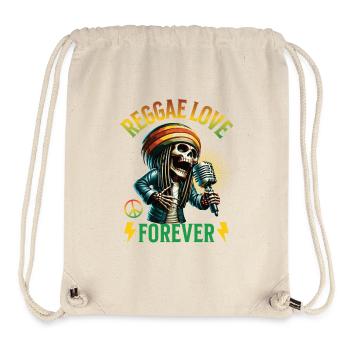 Reggae Love Forever Music - Stanley/Stella recycelter Gym Bag - Naturweiß - Vorne