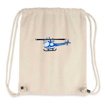 Helicopter Polis Children - Stanley/Stella Recycled Gym Bag - natural - Front