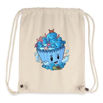 Sea Cupcake - Stanley/Stella recycelter Gym Bag - Naturweiß - Vorne