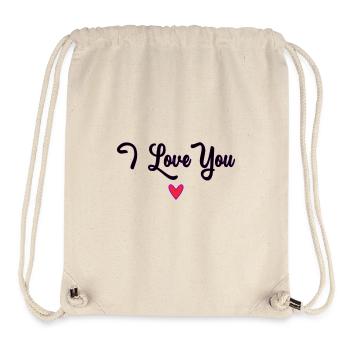 MUTTERTAG. SCHÖNEN MUTTERTAG. MAMA - Stanley/Stella recycelter Gym Bag - Naturweiß - Vorne