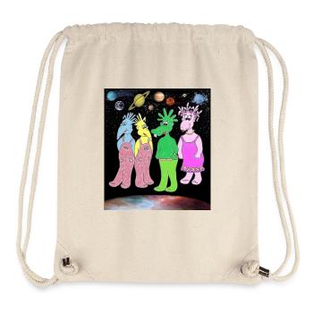 Space Belly Buttons Fan Articles Shirt Mug Bodysuit - Stanley/Stella Recycled Gym Bag - natural - Front