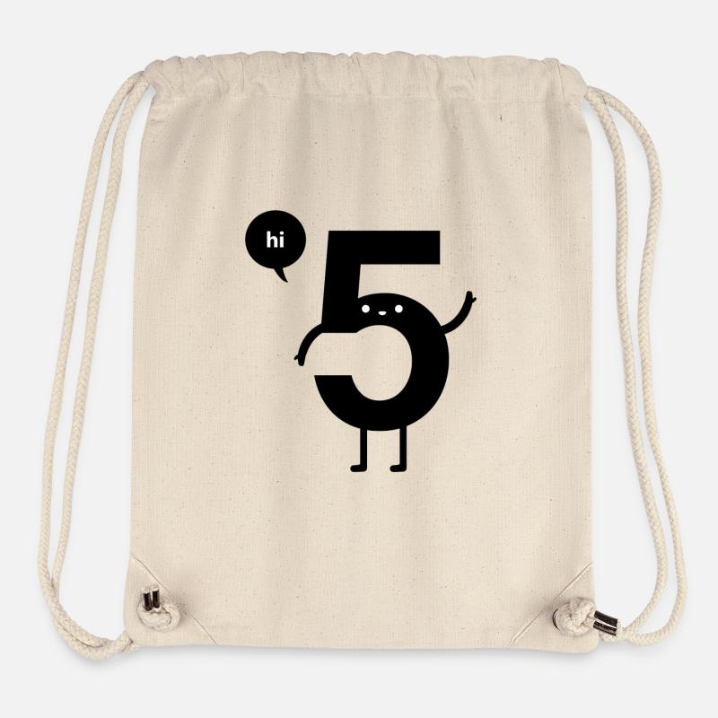 hi 5 - Stanley/Stella Recycled Gym Bag - natural