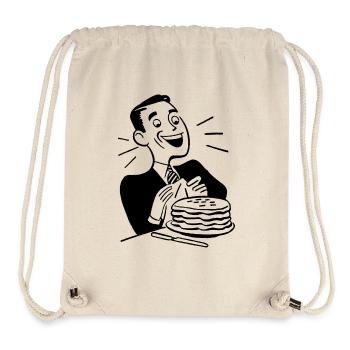 Pfannkuch crêpes crêpes petit déjeuner fruehstueck6 - Sac à cordon recyclé Stanley/Stella - blanc naturel - Devant