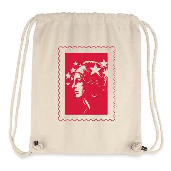 Bereits gestempelt (e) - Stanley/Stella recycelter Gym Bag - Naturweiß - Vorne