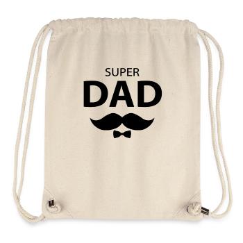 Super-Papa - Stanley/Stella recycelter Gym Bag - Naturweiß - Vorne