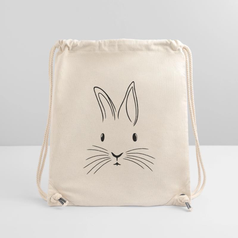Minimalist Easter Easter Floppy Ear Stanley/Stella Recycled Gym Bag