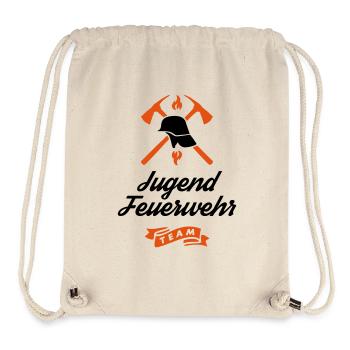 jugendfeuerwehr team - Stanley/Stella recycelter Gym Bag - Naturweiß - Vorne