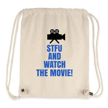 Movies Theater Streaming Statement Camera - Stanley/Stella Recycled Gym Bag - natural - Front