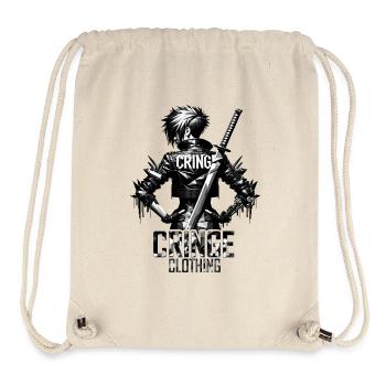 Noir Polygon Cyberpunk Rebel - Stanley/Stella Recycled Gym Bag - natural - Front