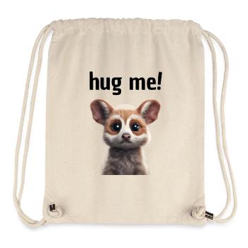Cute Animal - Stanley/Stella Recycled Gym Bag - natural - Front