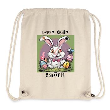 Frohe hässliche Ostern - Stanley/Stella recycelter Gym Bag - Naturweiß - Vorne