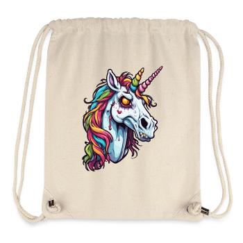 Einhorn / Fabelwesen / Märchen / Magie / Glitzer - Stanley/Stella recycelter Gym Bag - Naturweiß - Vorne